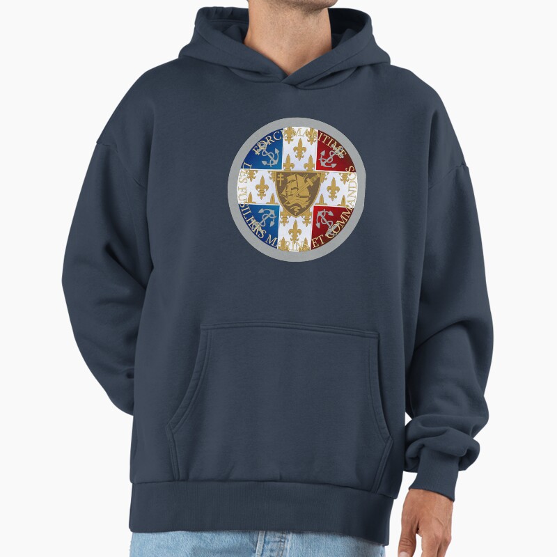 Forfusco - Force Maritime Des Fusiliers Marins Et Commandos (French Navy) Unisex Hoodie Pullover Casual Streetwear Graphic Print