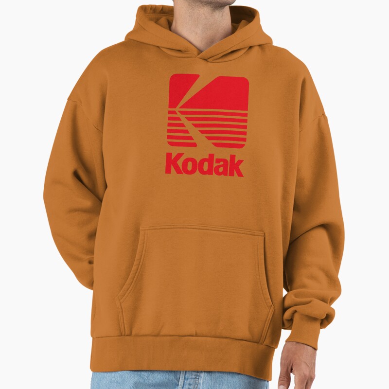 Kodak Unisex Hoodie Pullover Casual Streetwear Graphic Print