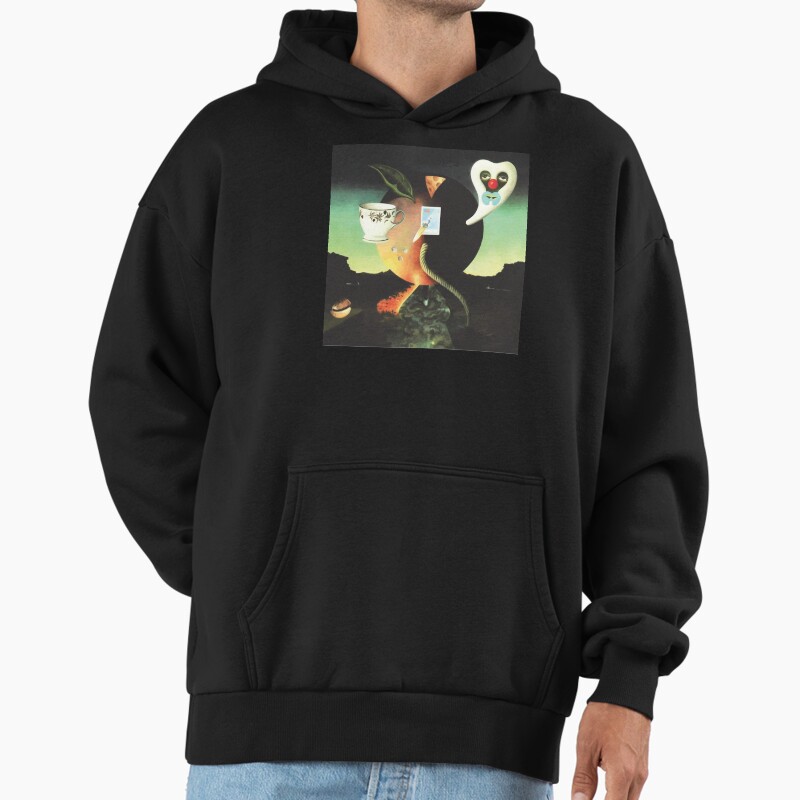 Pink Moon Unisex Hoodie Pullover Casual Streetwear Graphic Print
