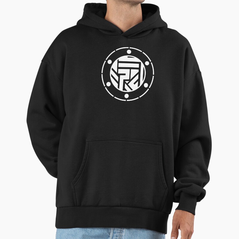Quantum Moon Symbol Unisex Hoodie Pullover Casual Streetwear Graphic Print