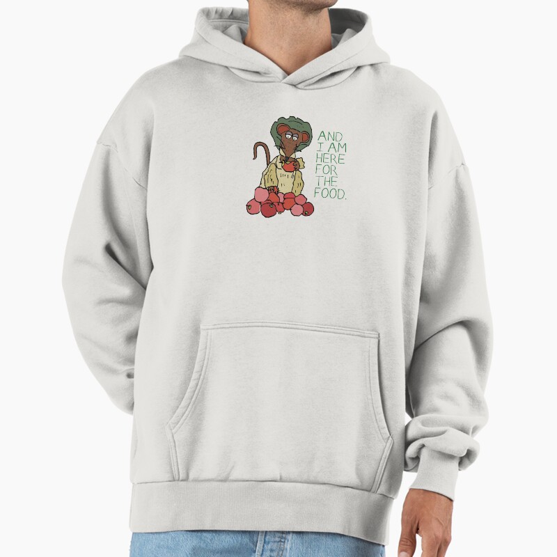 Muppet Christmas Carol - Rizzo (Gonzo Also Available) Unisex Hoodie Pullover Casual Streetwear Graphic Print