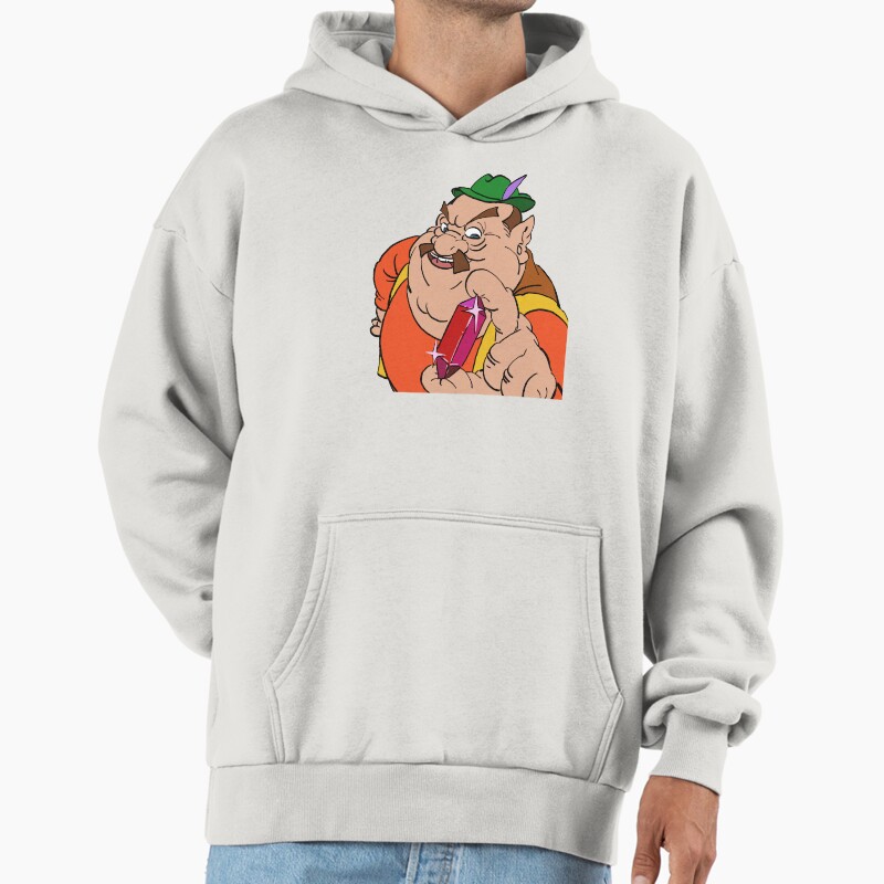 High Quality Re-Draw Of Morshu The Shopkeeper. He Wants Your Rupees. Unisex Hoodie Pullover Casual Streetwear Graphic Print