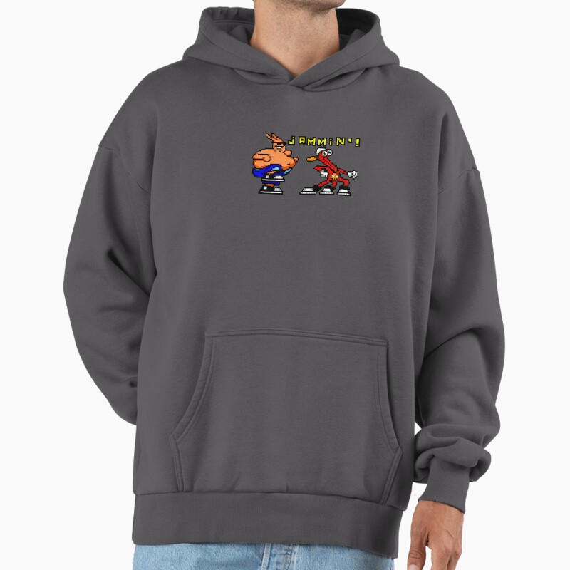 Toe Jammin' Unisex Hoodie Pullover Casual Streetwear Graphic Print