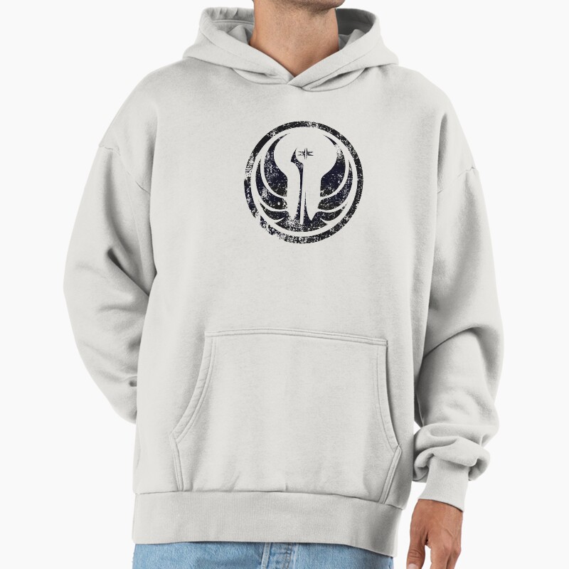 Old Republic Logo  Distressed Unisex Hoodie Pullover Casual Streetwear Graphic Print