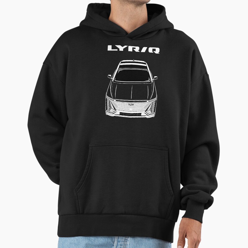 Lyriq Unisex Hoodie Pullover Casual Streetwear Graphic Print