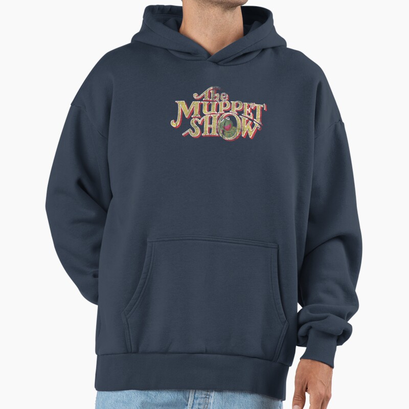 Vintage Muppet Show Unisex Hoodie Pullover Casual Streetwear Graphic Print