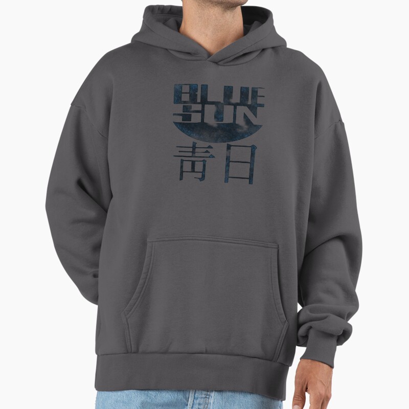 Blue Sun Logo - Firefly Unisex Hoodie Pullover Casual Streetwear Graphic Print