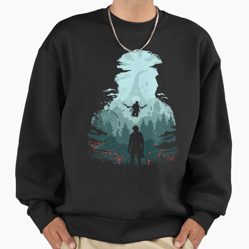 Clair Obscur Expedition 33 Gustave Unisex Sweater Crewneck Pullover Casual Streetwear Graphic Print