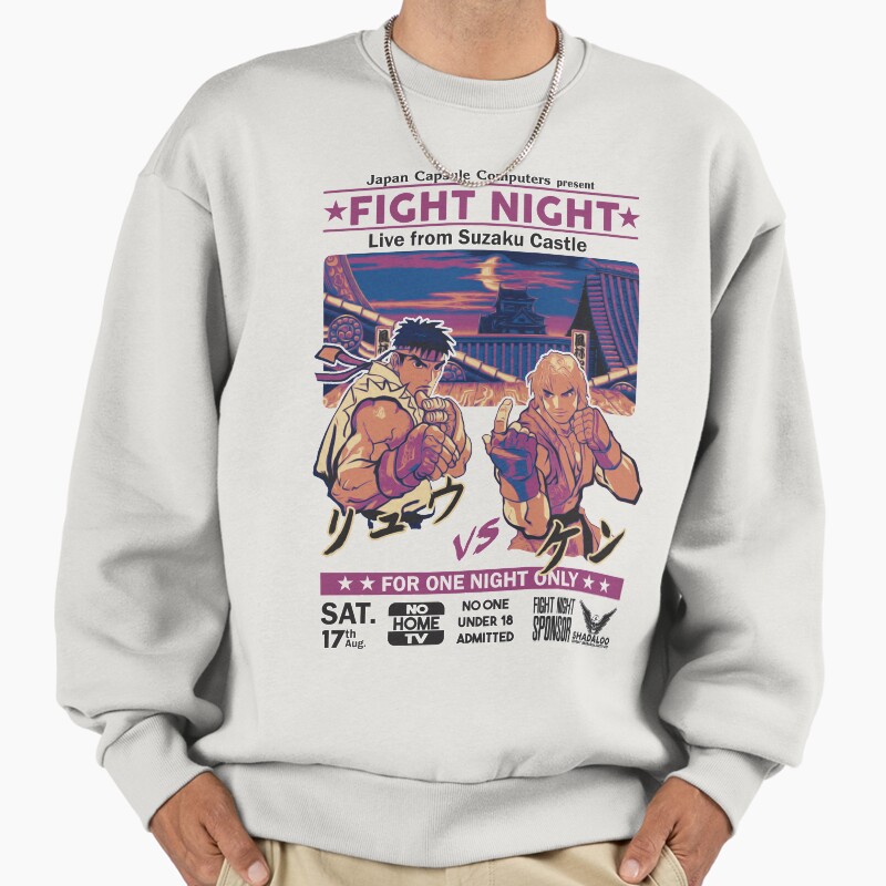 Live From Suzaku Castle Unisex Sweater Crewneck Pullover Casual Streetwear Graphic Print