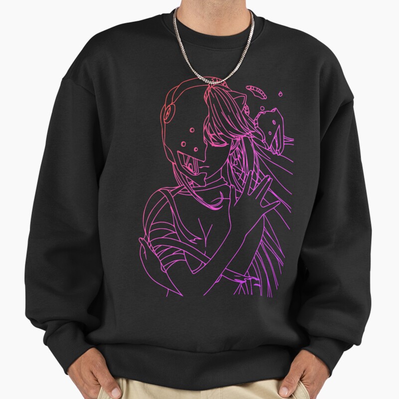 Elfen Lied  Unisex Sweater Crewneck Pullover Casual Streetwear Graphic Print