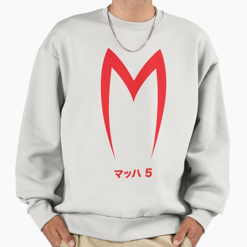 Speed Racer (Mach Go Go Go) Gogogo Unisex Sweater Crewneck Pullover Casual Streetwear Graphic Print