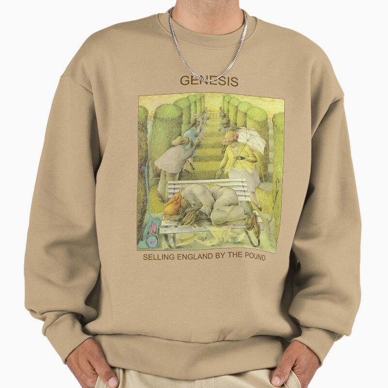 Genesis - Selling England By The Pound Unisex Sweater Crewneck Pullover Casual Streetwear Graphic Print