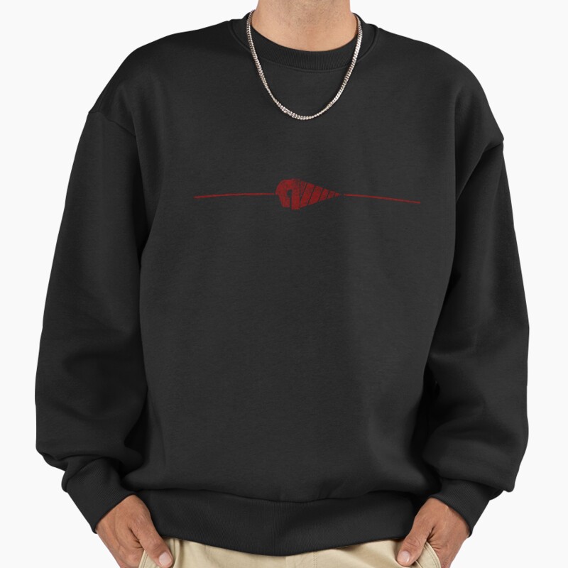 Gurren Lagann Drill (Vintage Red) Unisex Sweater Crewneck Pullover Casual Streetwear Graphic Print