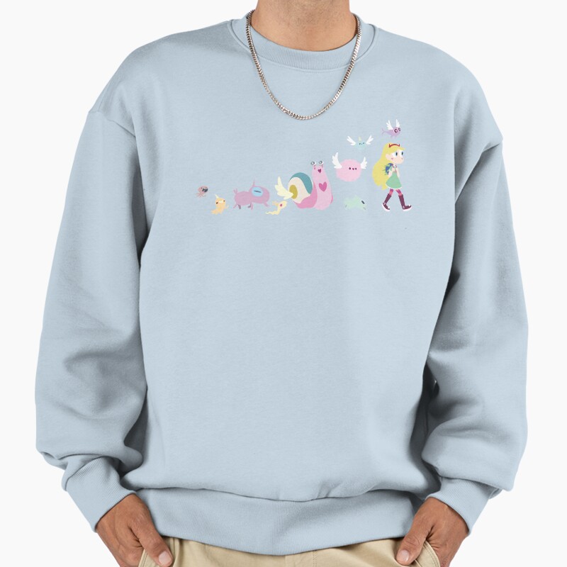 Star Vs. The Forces Of Evil Walk Unisex Sweater Crewneck Pullover Casual Streetwear Graphic Print