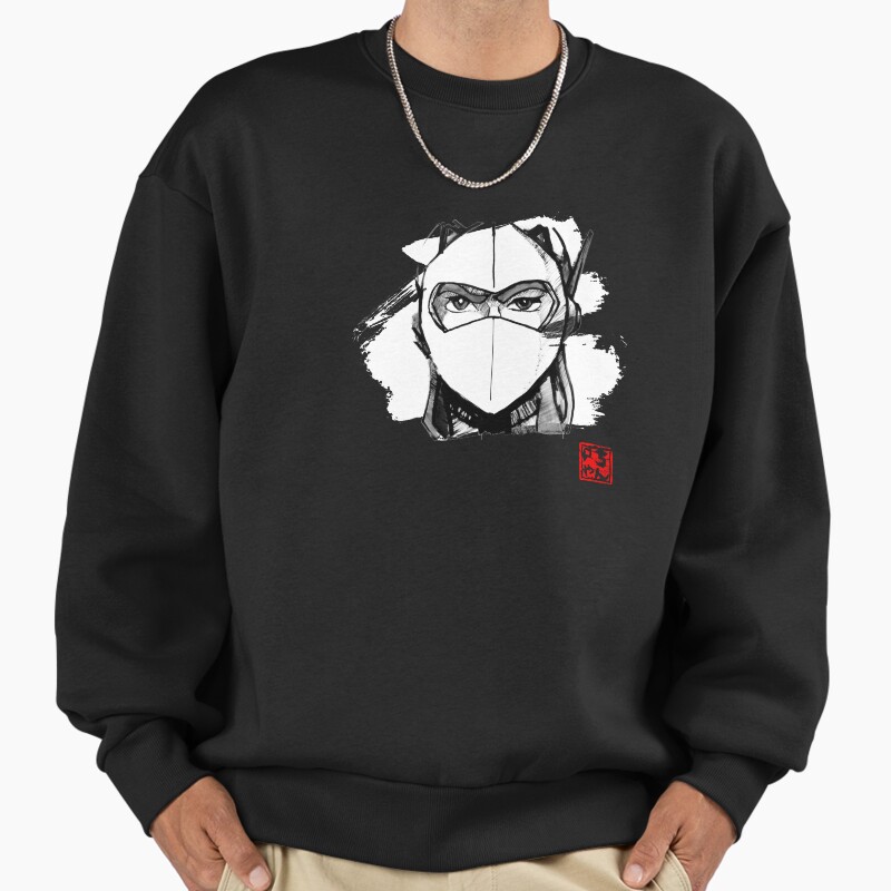 Actarus Unisex Sweater Crewneck Pullover Casual Streetwear Graphic Print