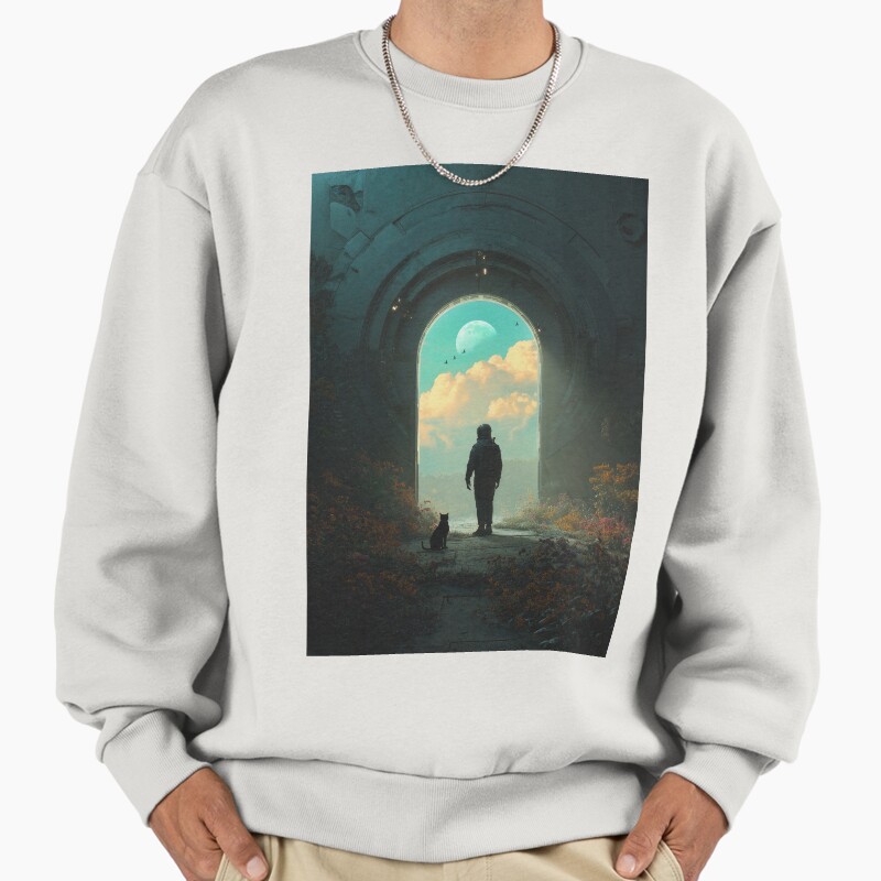 The Way Back Home Unisex Sweater Crewneck Pullover Casual Streetwear Graphic Print