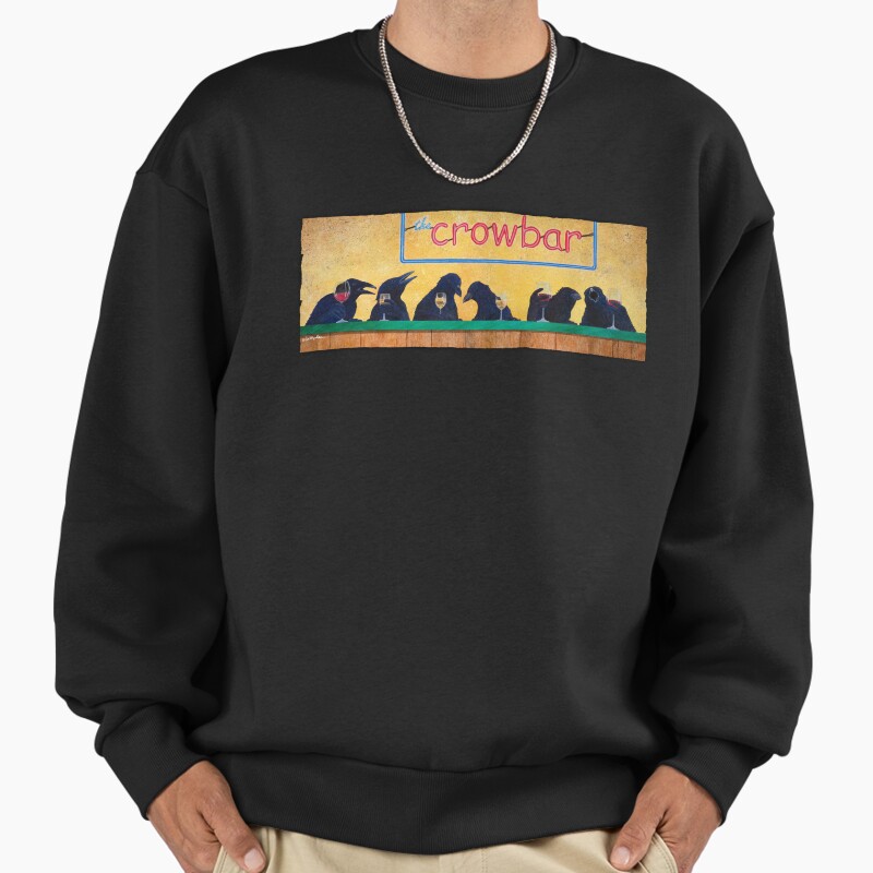 Crowbar... Unisex Sweater Crewneck Pullover Casual Streetwear Graphic Print