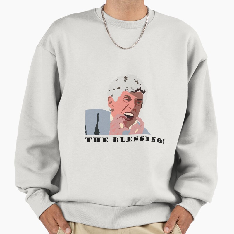 The Blessing! Unisex Sweater Crewneck Pullover Casual Streetwear Graphic Print