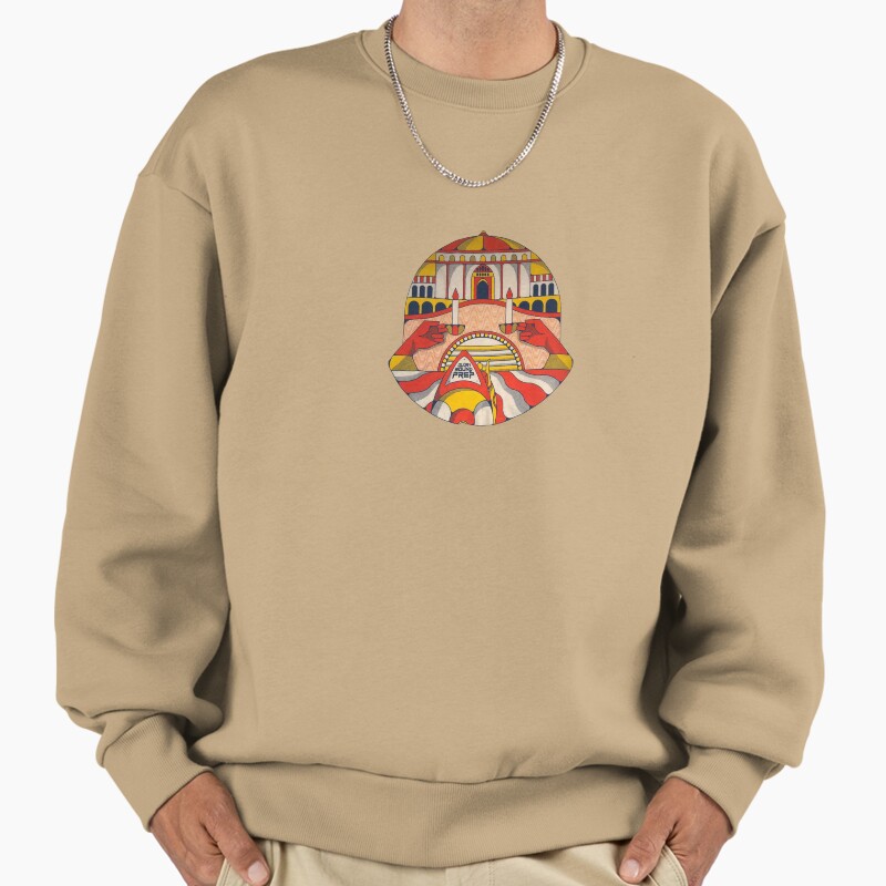 Glory Sound Prep Orange Jon Bellion Tour Merch Unisex Sweater Crewneck Pullover Casual Streetwear Graphic Print