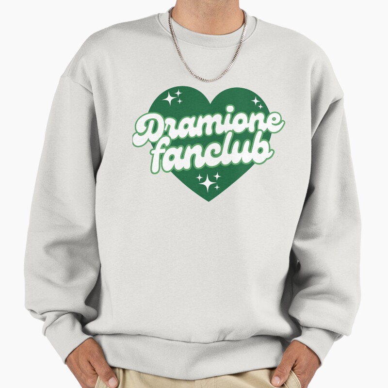 Dramione Fanclub Unisex Sweater Crewneck Pullover Casual Streetwear Graphic Print