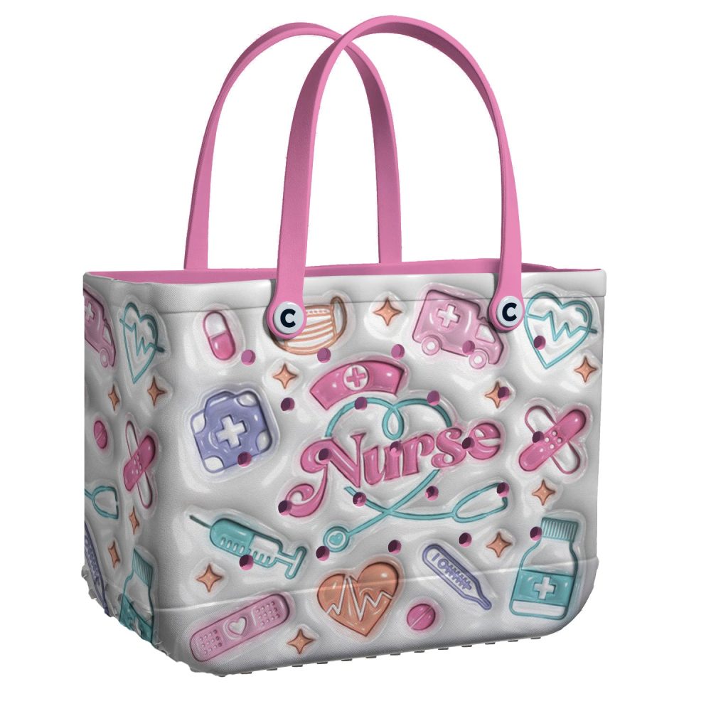 Nurse-Themed Tote Bag - Stylish & Durable For Healthcare Professionals