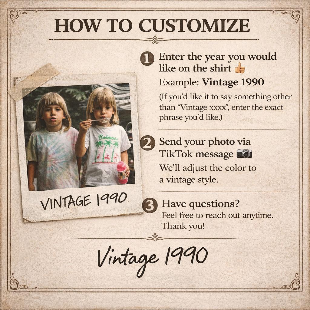 Custom Retro Photo Sweatshirt, Personalized Vintage Year Crewneck, Instant Camera Frame Picture Sweater, Nostalgic Milestone Birthday Gift, Oversized Boyfriend Fit Apparel, Trendy Custom Clothing
