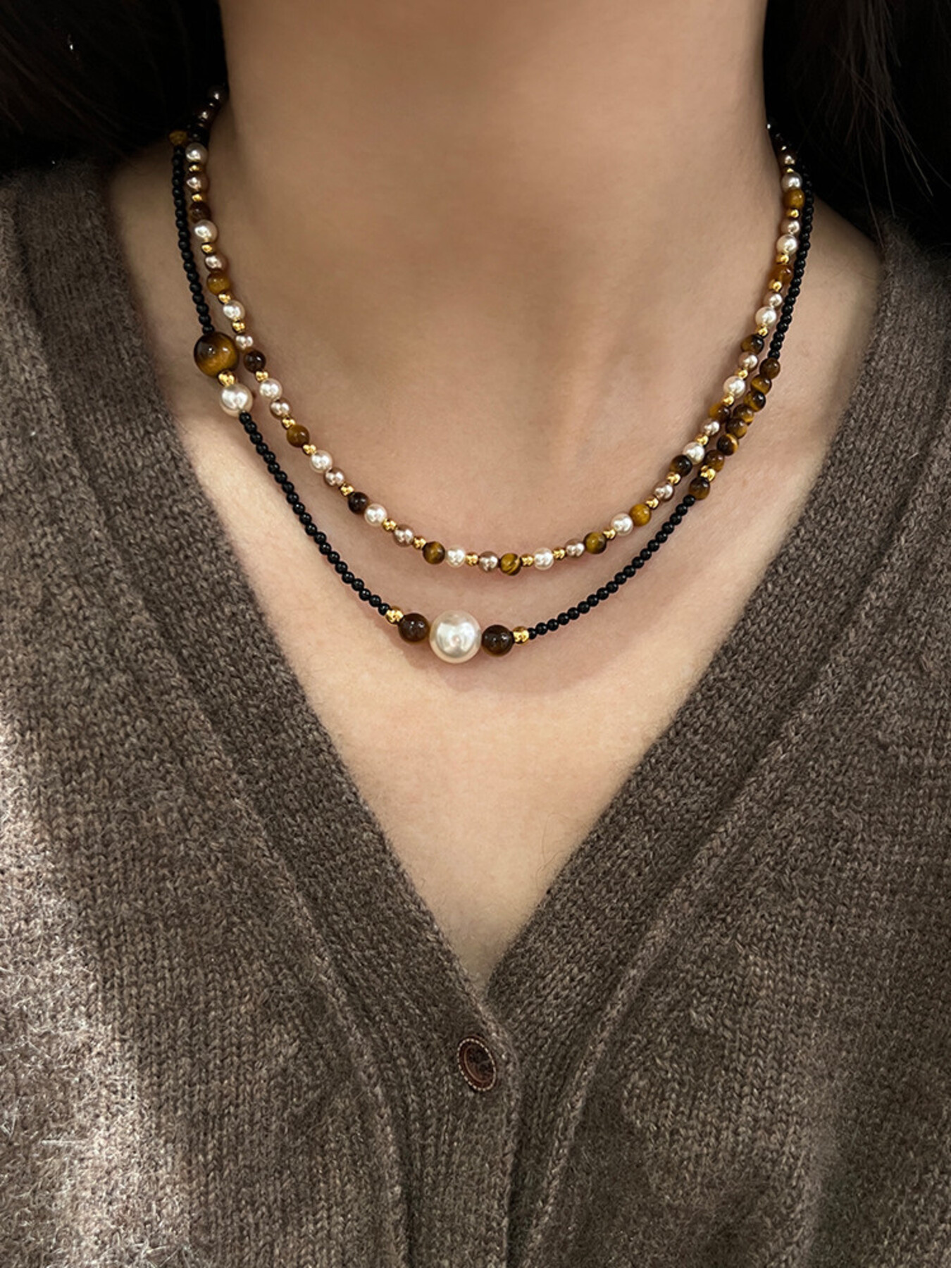 Tiger Eye Adjustable Necklace