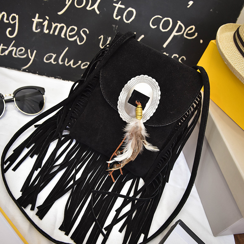 Fringe Tassel Crossbody Bag