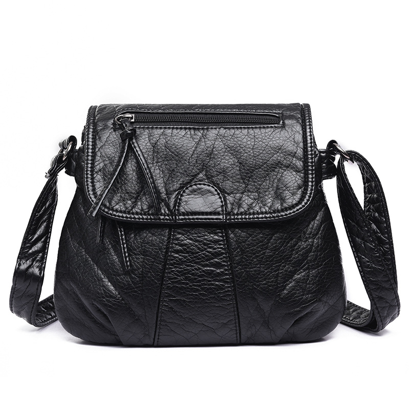 Leather Adjustable Strap Crossbody Bag