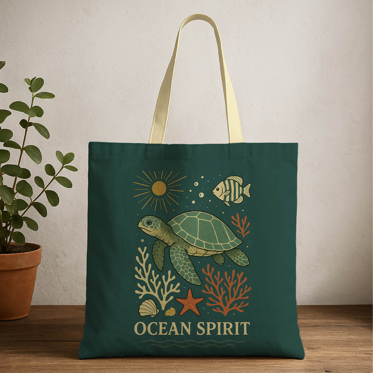 Ocean Spirit Tote Bags