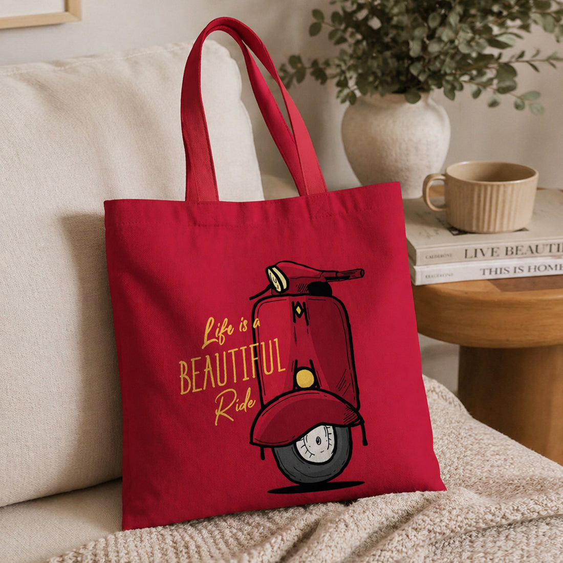 Beautiful Ride Tote Bags