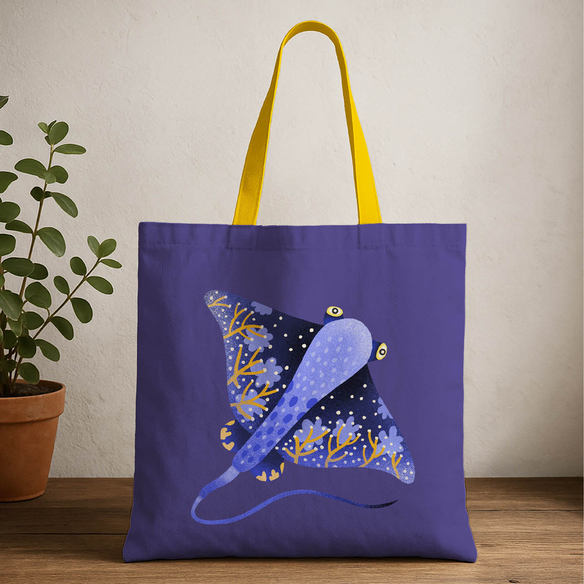 Sting Ray Tote Bag