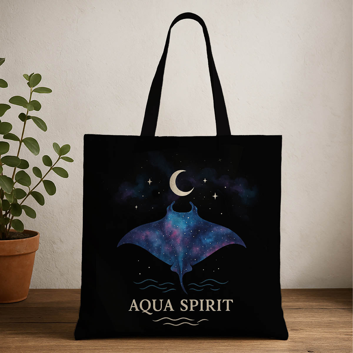Manta Ray Tote Bags