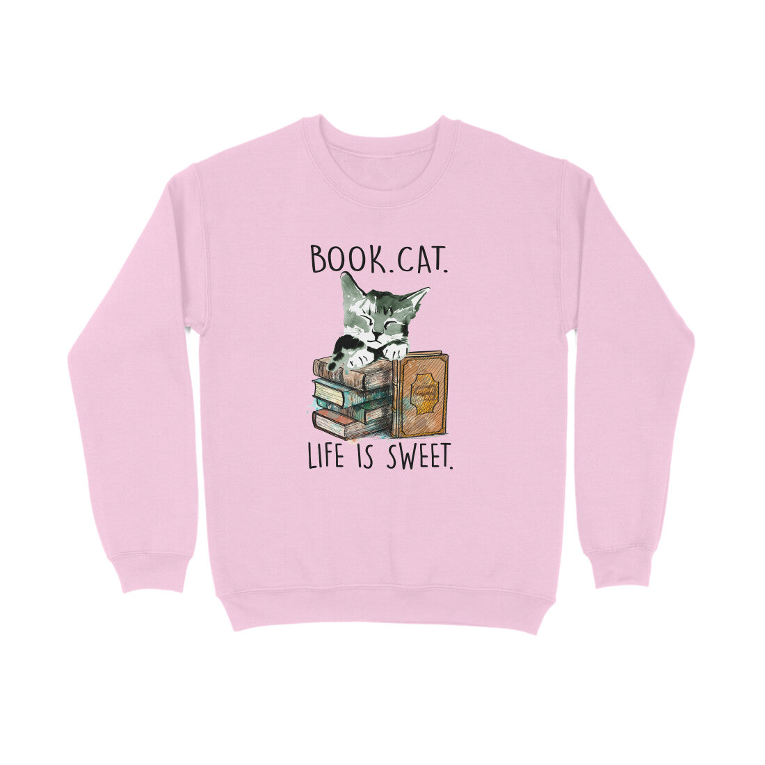 Sweatshirt (Men) - Nerdy Kitty (5 Colours)