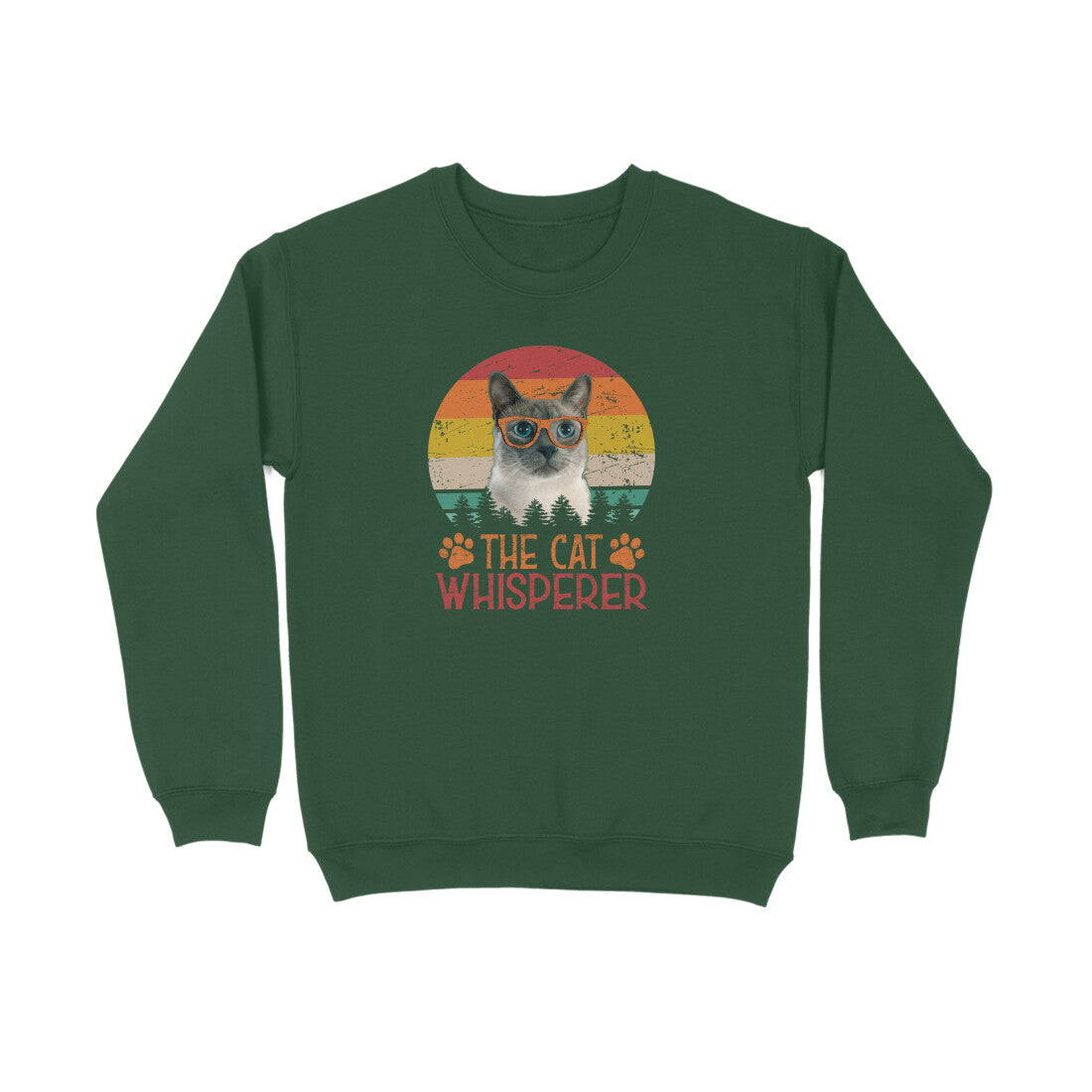 Sweatshirt (Men) - The Cat Whisperer (4 Colours)