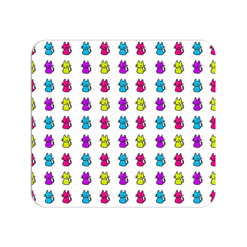 Cats In Colour Mouse Pad