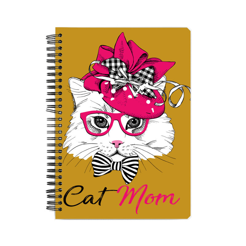 Meow-Gnificent Cat Mom Notebook