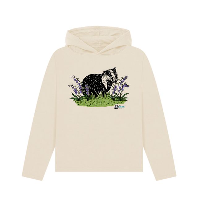 Badger In Bluebells Hoodie