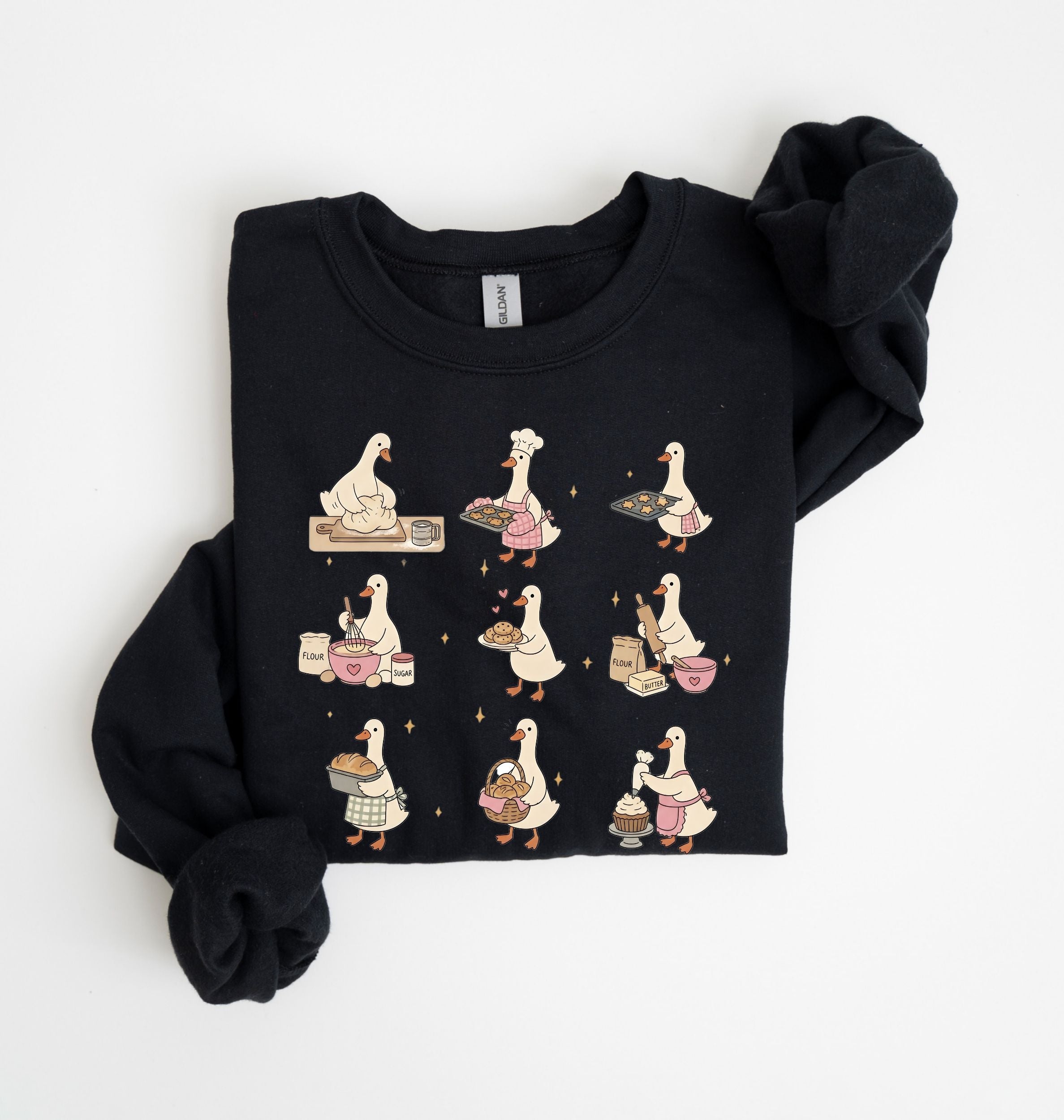 Baking Goose Sweatshirt | Cute Baker Gift