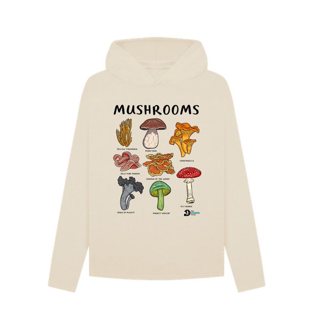 Mushroom Relaxed Fit Hoodie