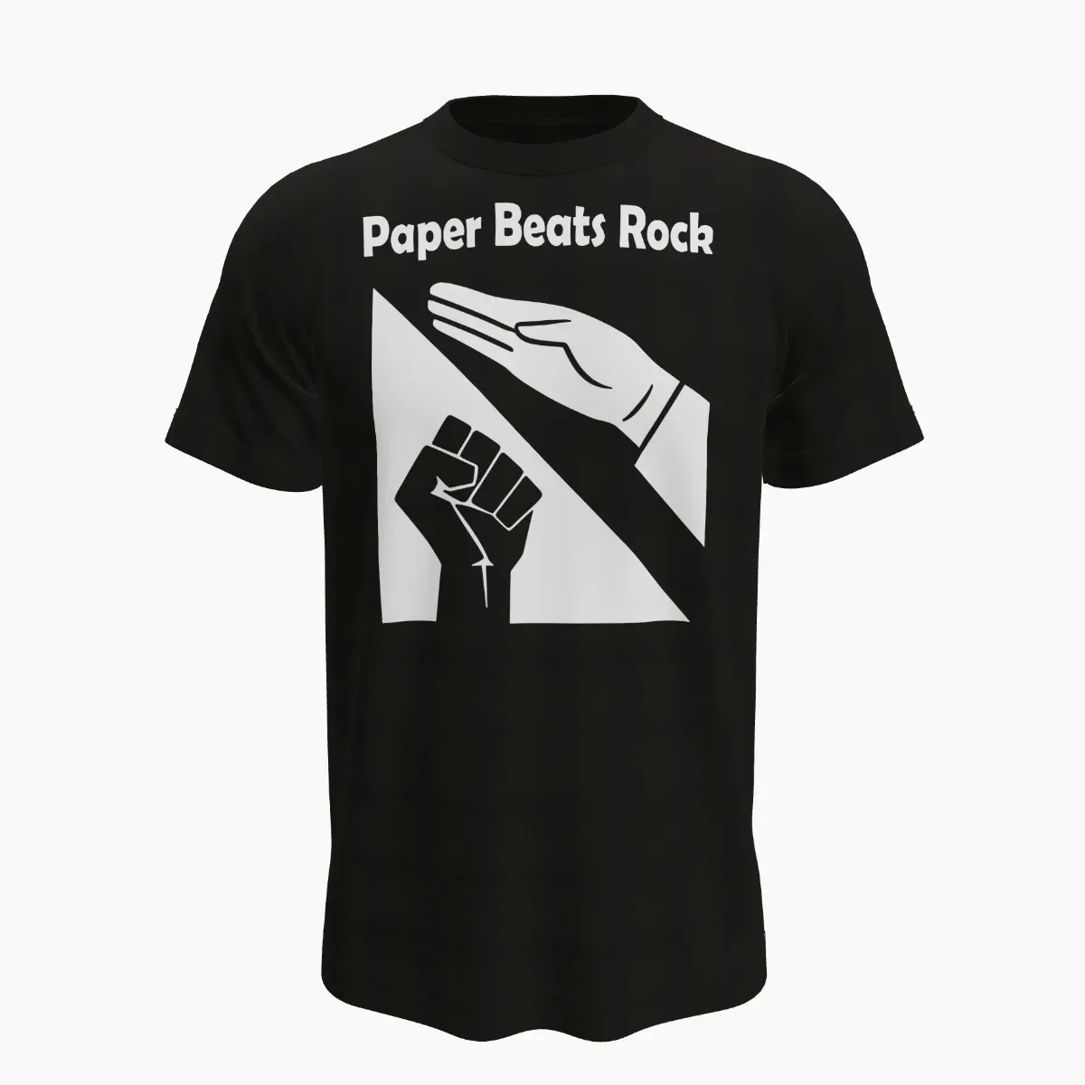 Paper Beats Rock Graphic Tee