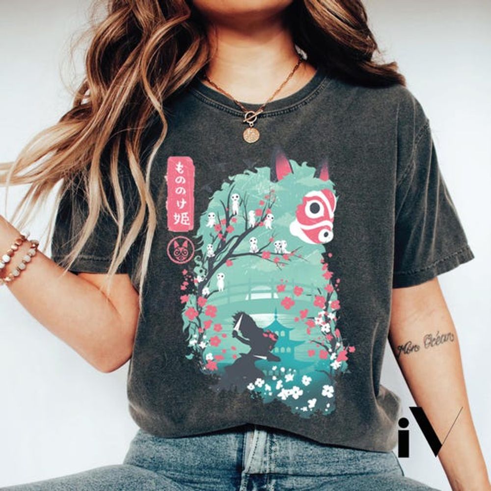 Spirited Away Inspired Graphic Tee