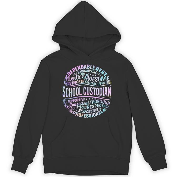 School Custodian Janitor Appreciation Hoodie