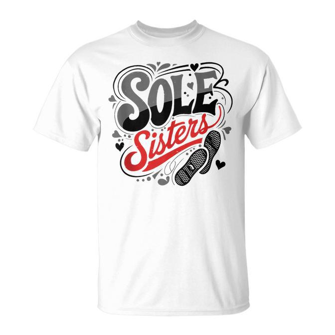 Sole Sisters Runner For Women Running Marathon T-Shirt