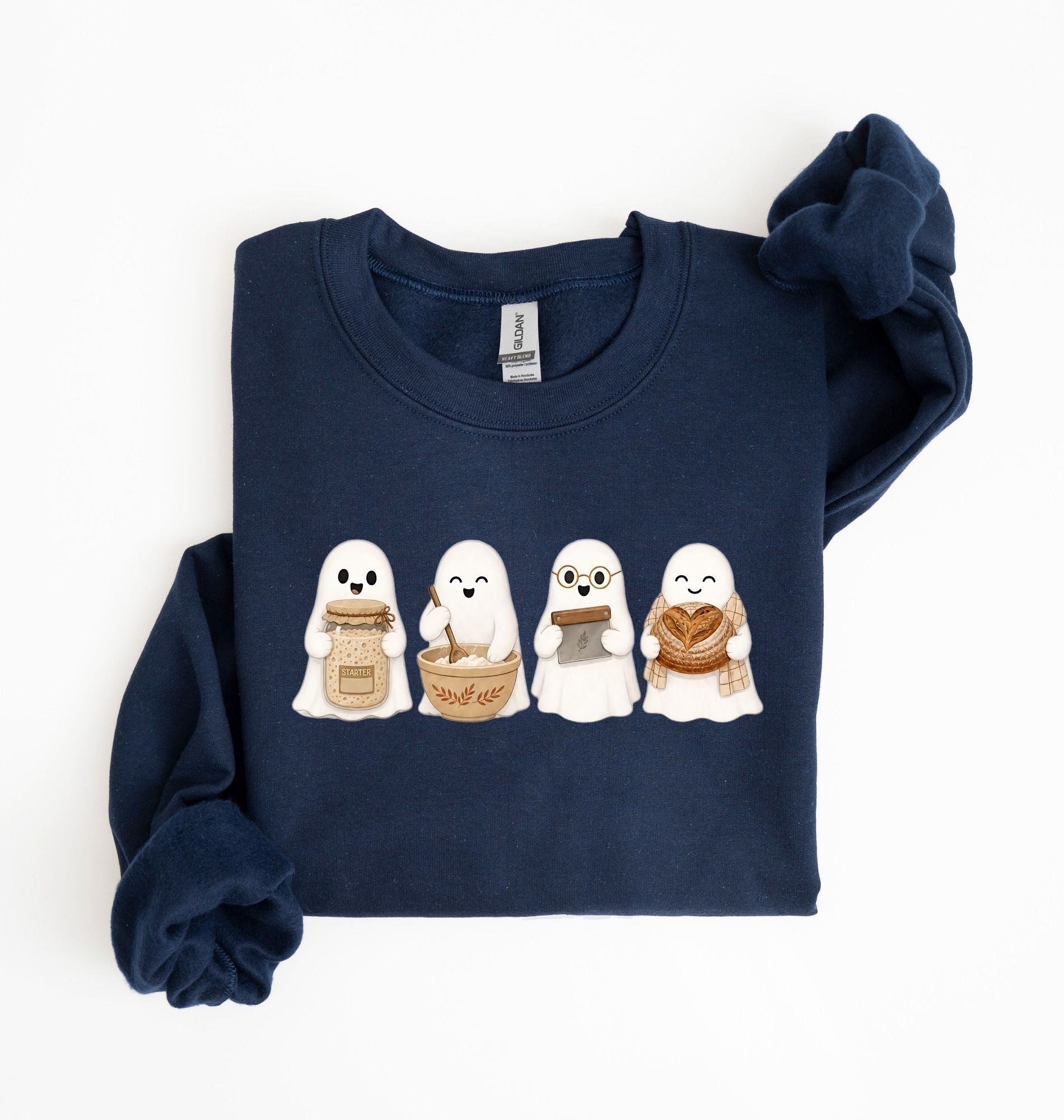 Sourdough Ghost Sweatshirt | Halloween Baker Gift