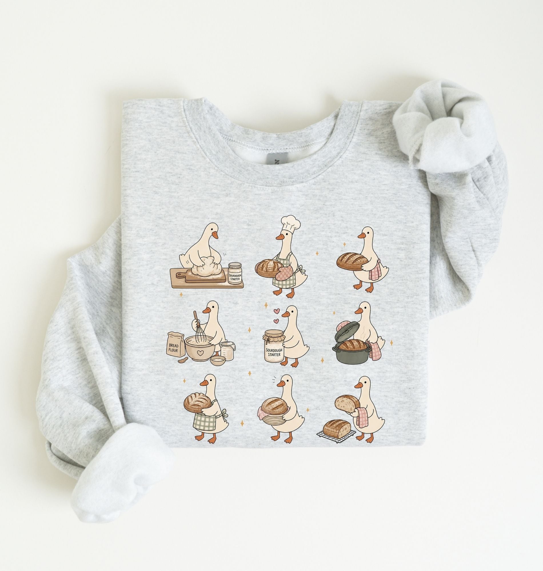 Sourdough Goose Sweatshirt | Cute Bread Baker Gift