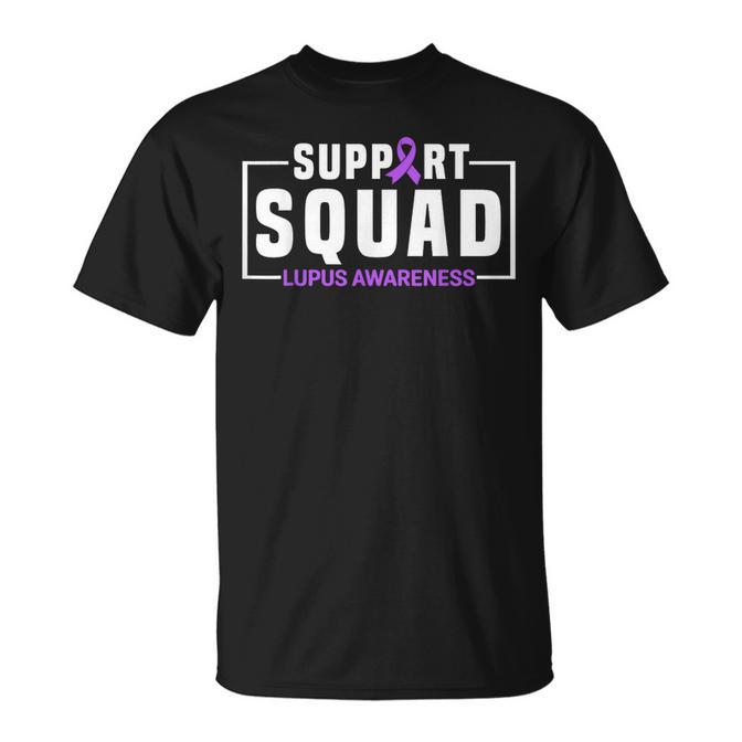 Support Squad Lupus Warrior Supporter Lupus Awareness T-Shirt