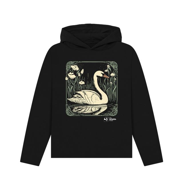 Swan Relaxed Fit Hoodie