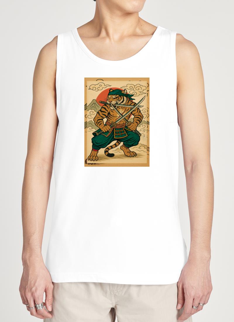 Zoro Pirate - Samurai Anime Manga Warrior Tiger - Unisex Tank Top